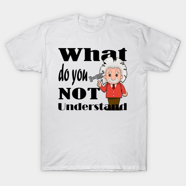 What Do You Not Understand T-Shirt by All About Gift